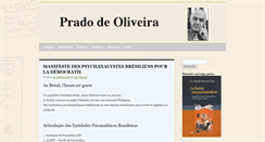 Desktop Screenshot of pradodeoliveira.org